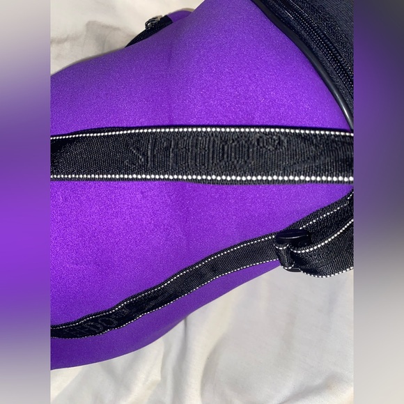 Vintage 90s Speedo Neoprene Wet Sling Backpack Expandable Bag - Picture 15 of 15